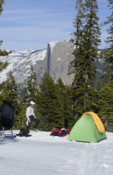 [Yosemite Snow Campsite]