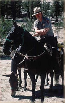 [NPS Ranger on Horse]